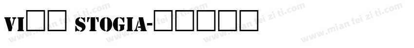Vi刚问 Stogia字体转换